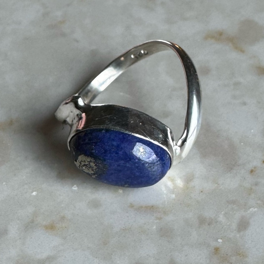 NWOT Sundance Earth’s Rotation Ring, Lapis Lazuli, Sterling Silver - Picture 3 of 6